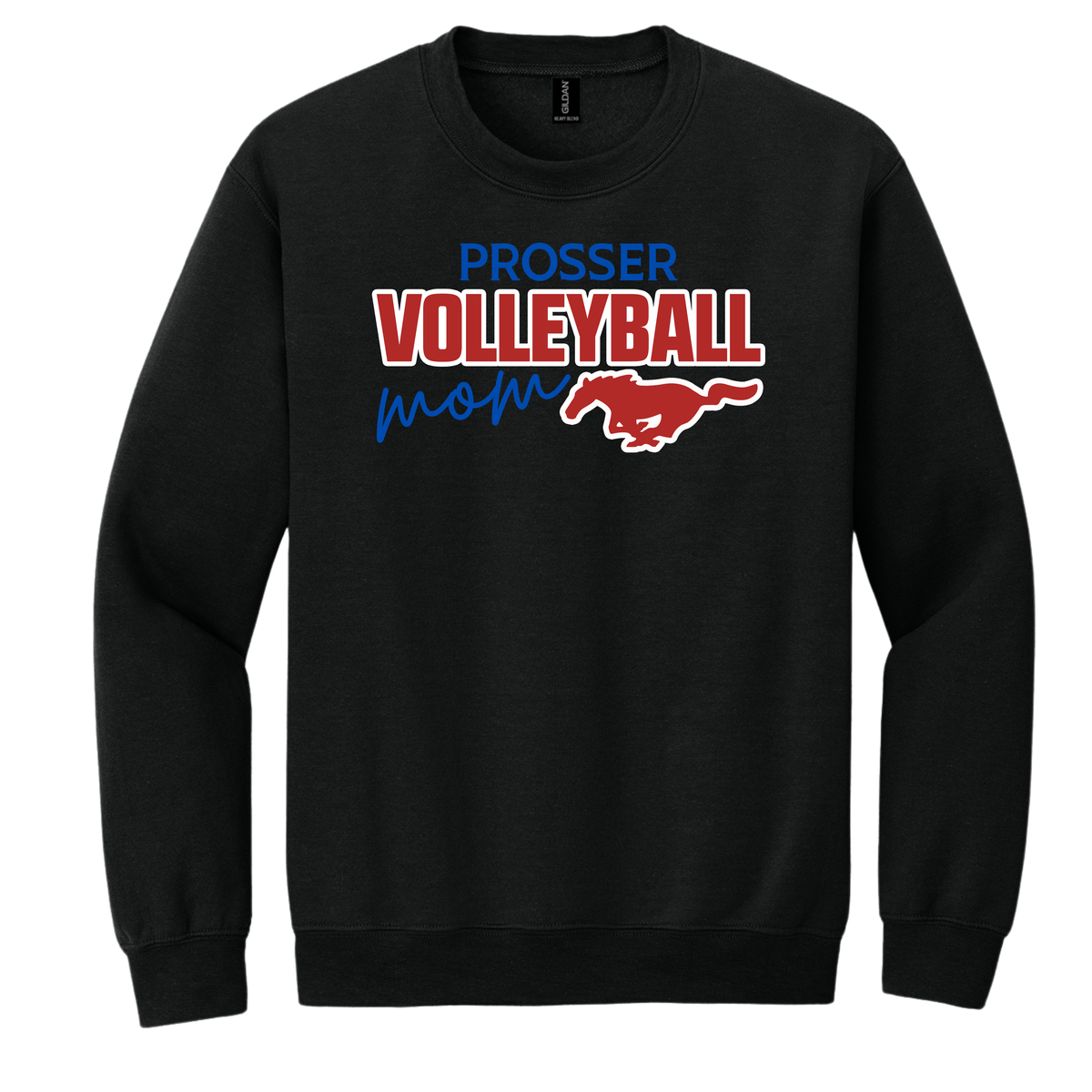 Prosser Volleyball Mom — Black