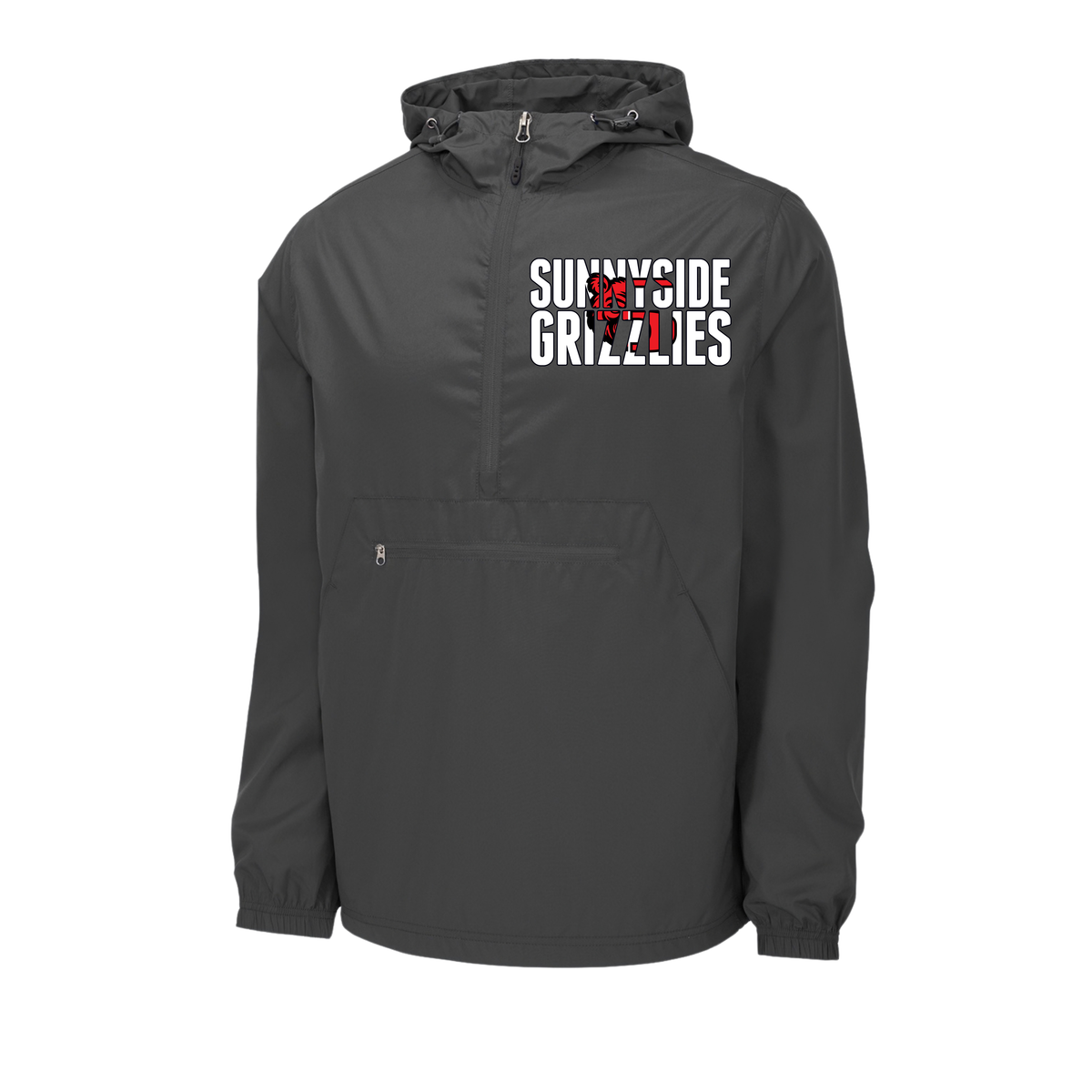 Sunnyside Grizzlies jacket 1 — Charcoal