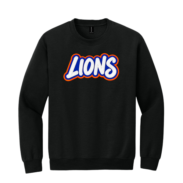 Lions blue & white glitter 