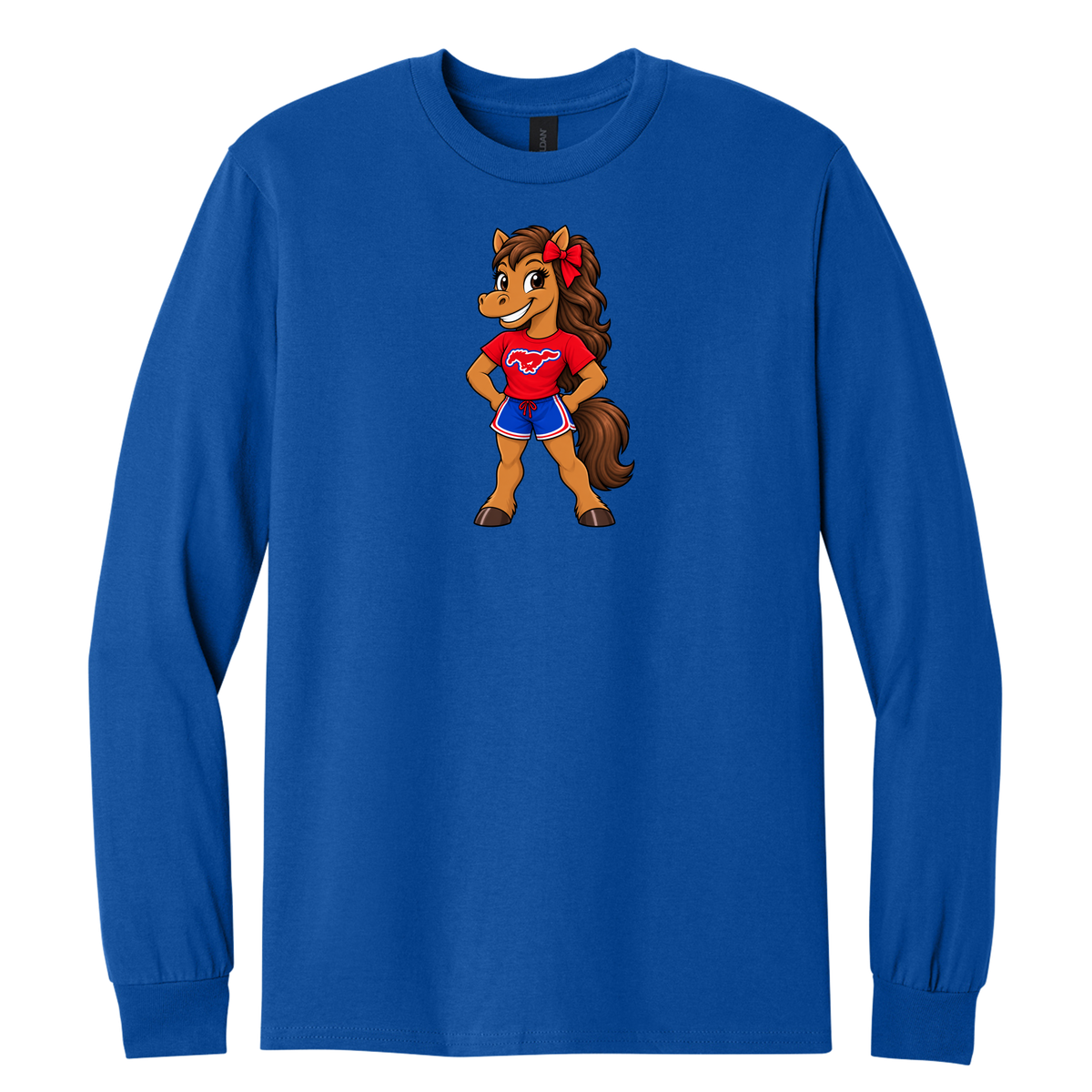 Mustang girl  — Royal Blue