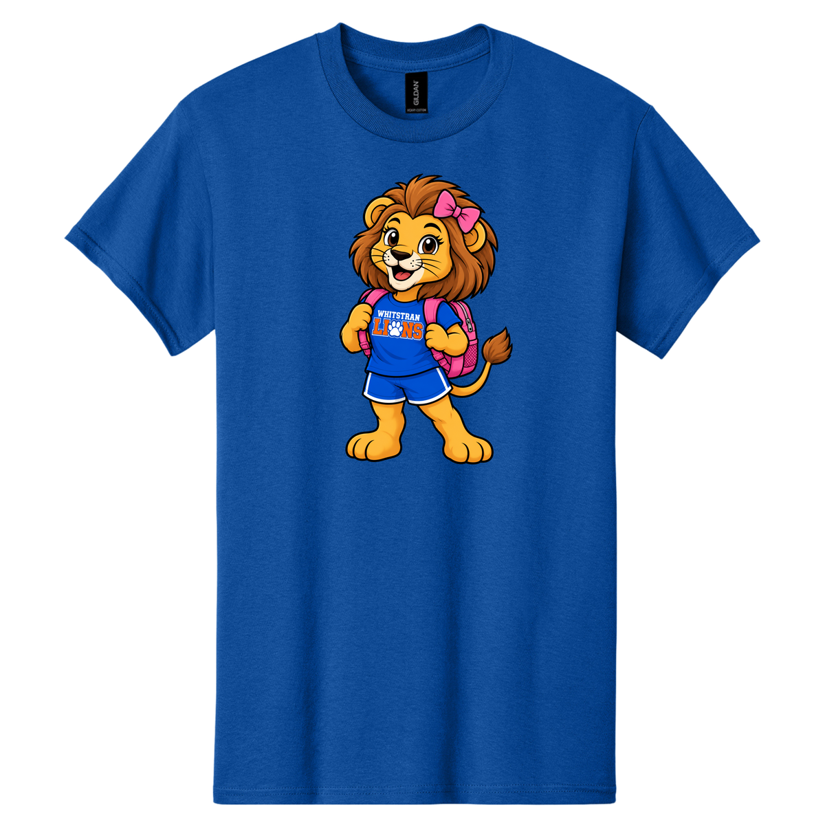 Whitstran Lion girl  — Royal Blue