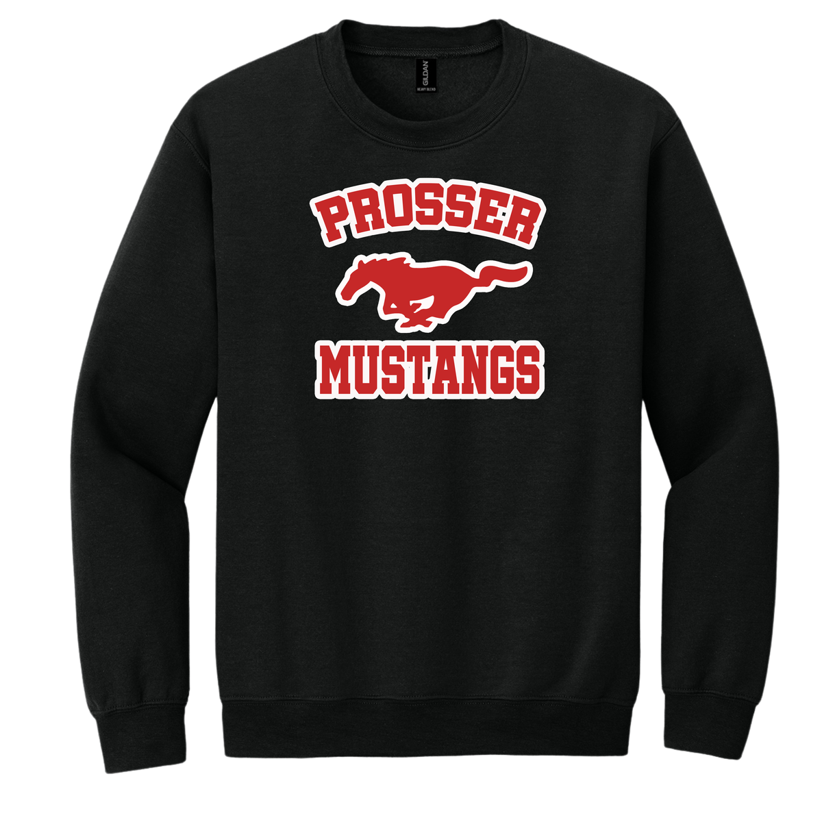 Prosser Mustangs 14 — Black