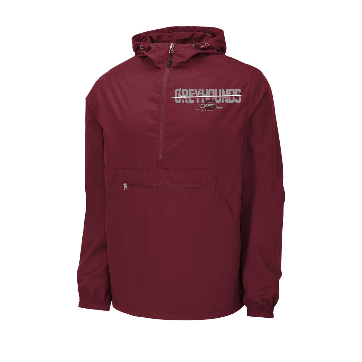 Grandview Greyhounds jacket 2 — Maroon