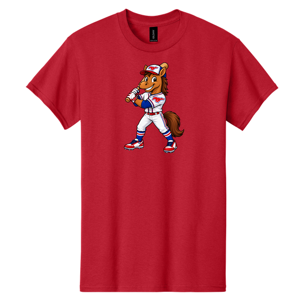 Mustangs horse baseball 