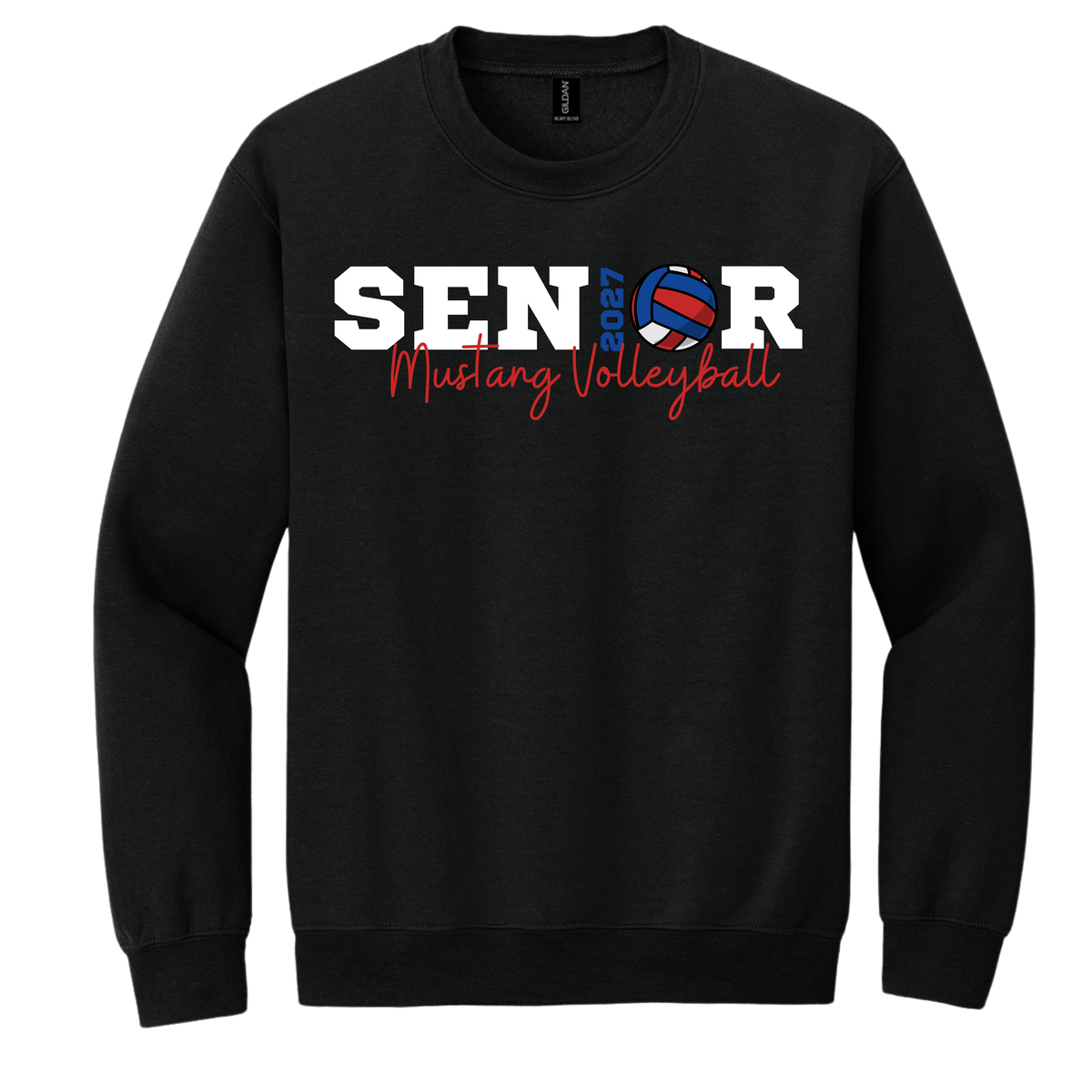 Prosser Vball Senior 01 — Black