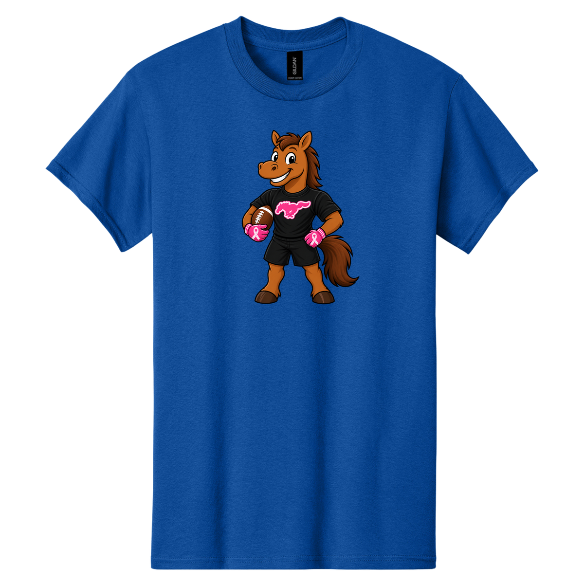 Mustang pink  — Royal Blue