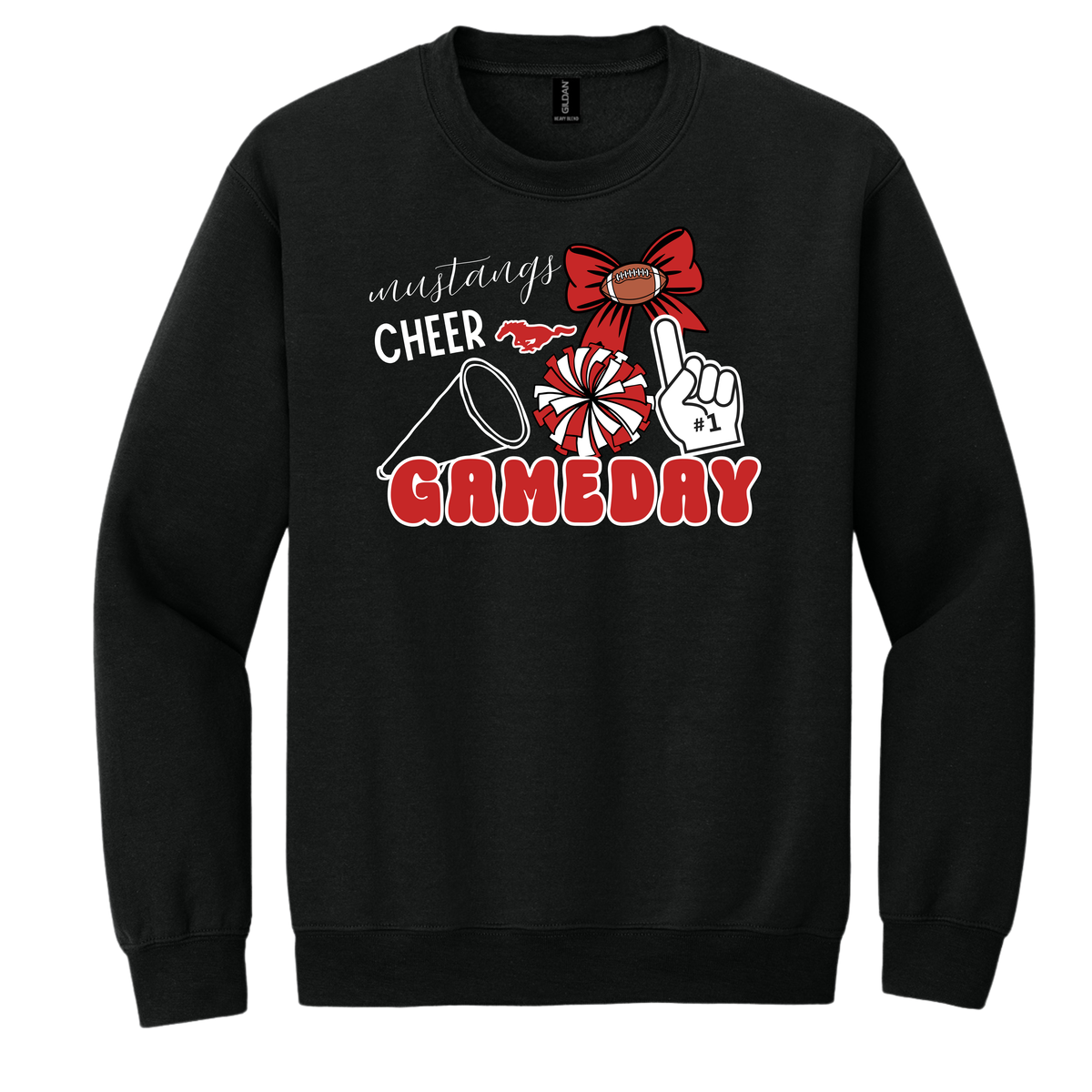 Mustang Cheer 02 — Black