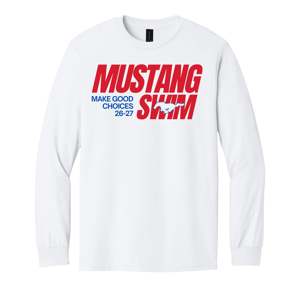 Mustang Swim — White