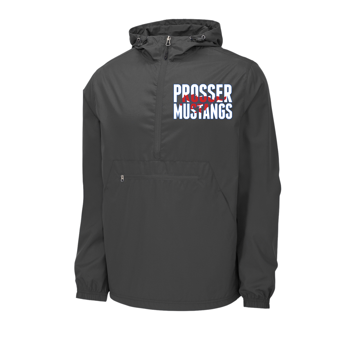 Prosser Mustangs jacket 6 — Charcoal