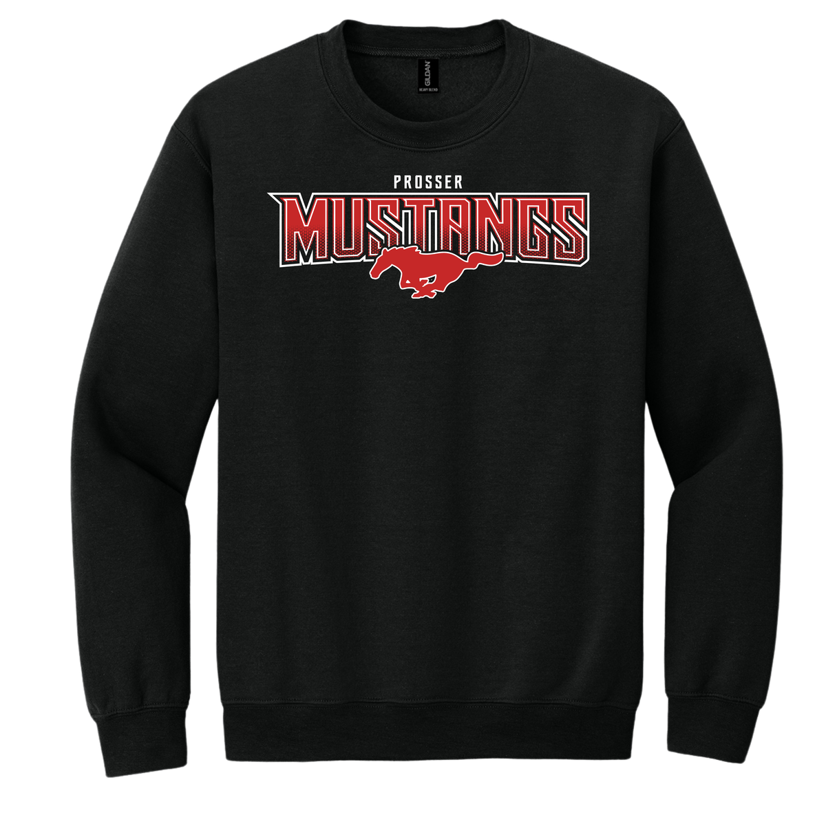 Prosser Mustangs 11 — Black