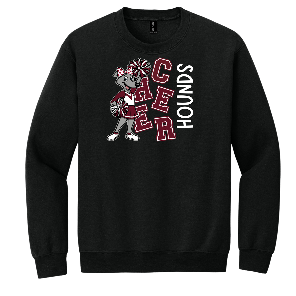 Hounds Cheer 03 — Black