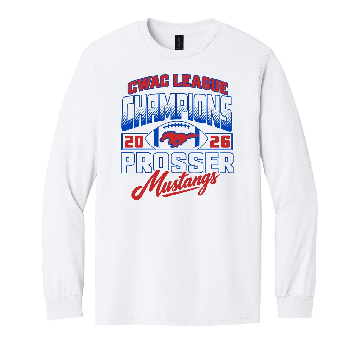 CWAC champs white — White