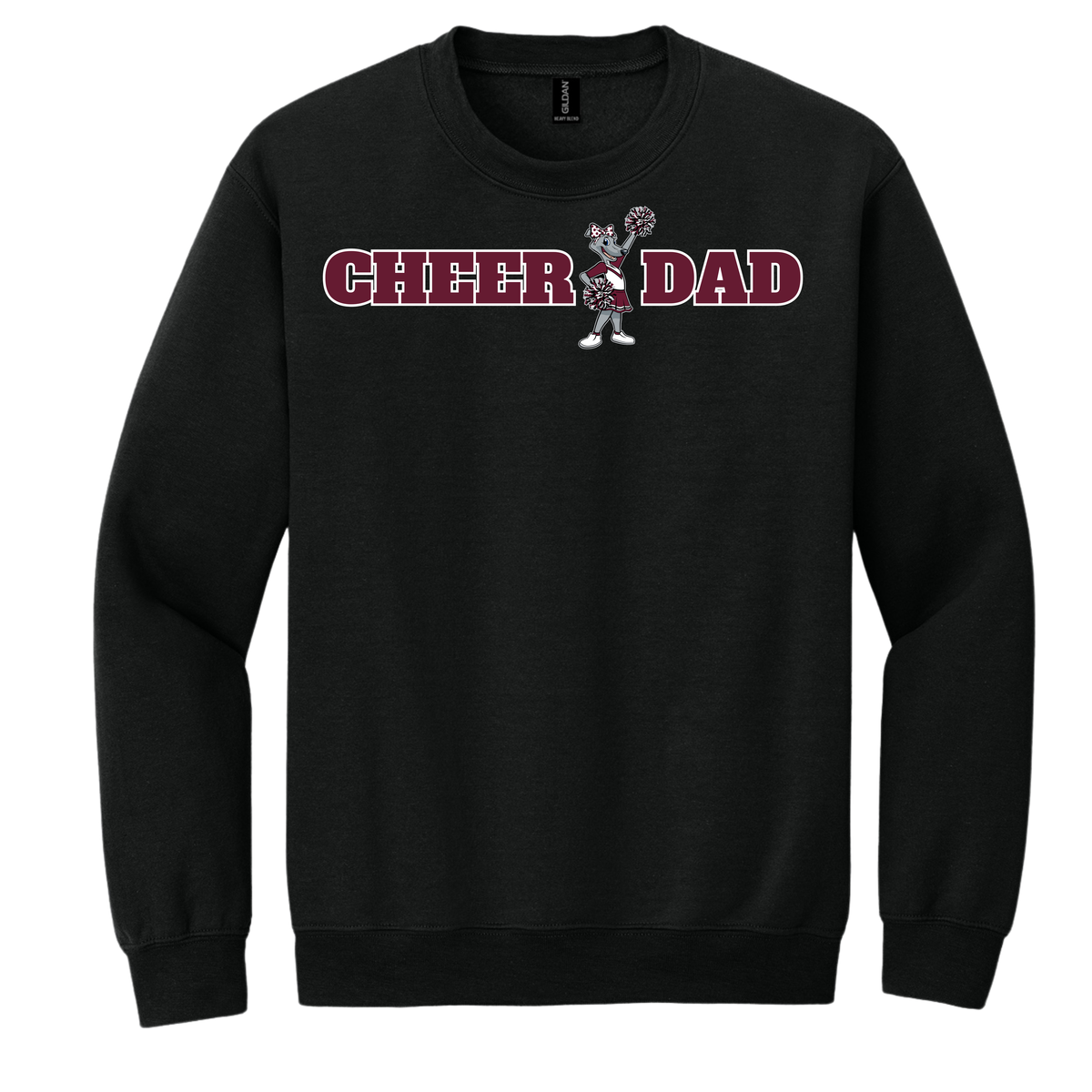 Hounds cheer dad  — Black