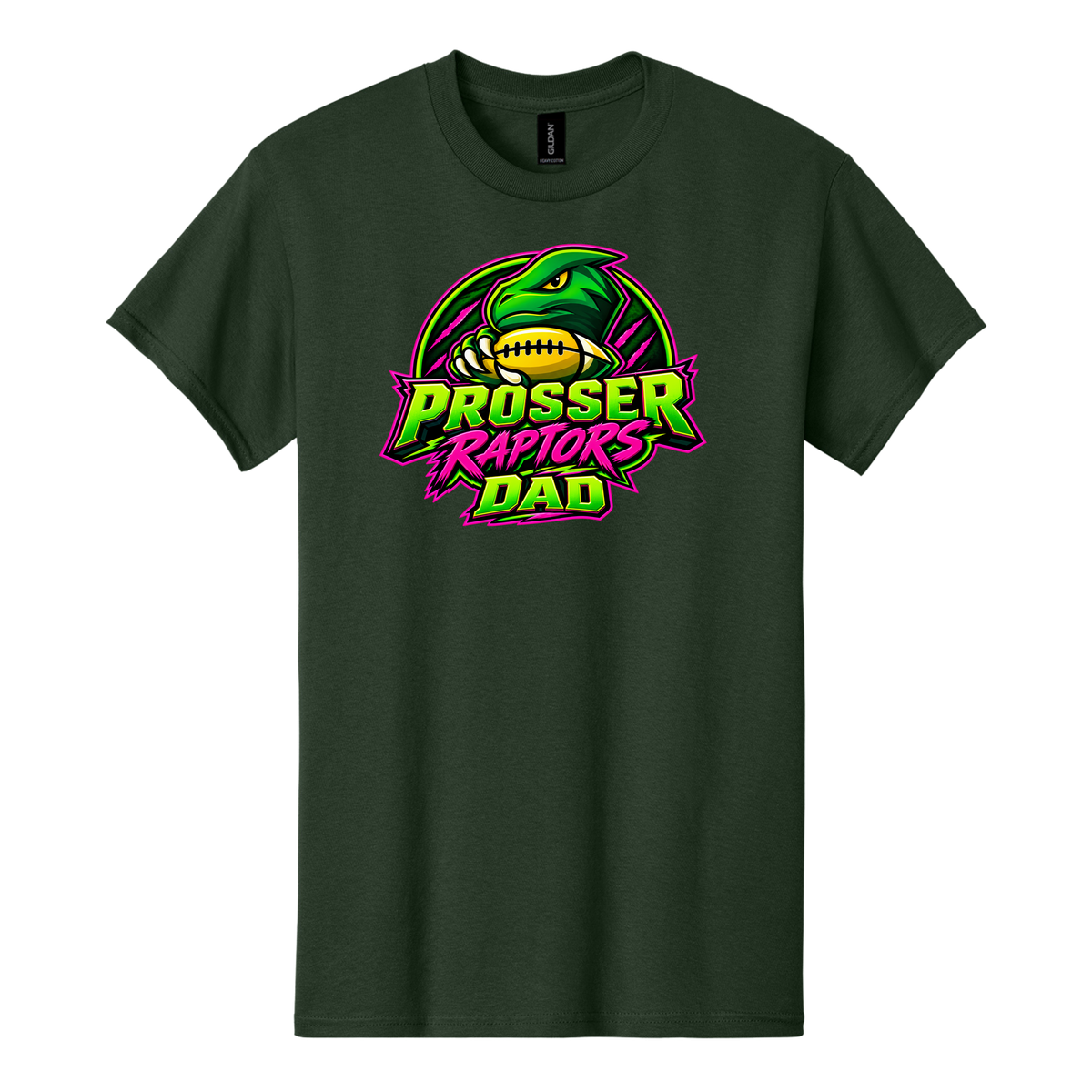 Raptors Dad — Forest Green