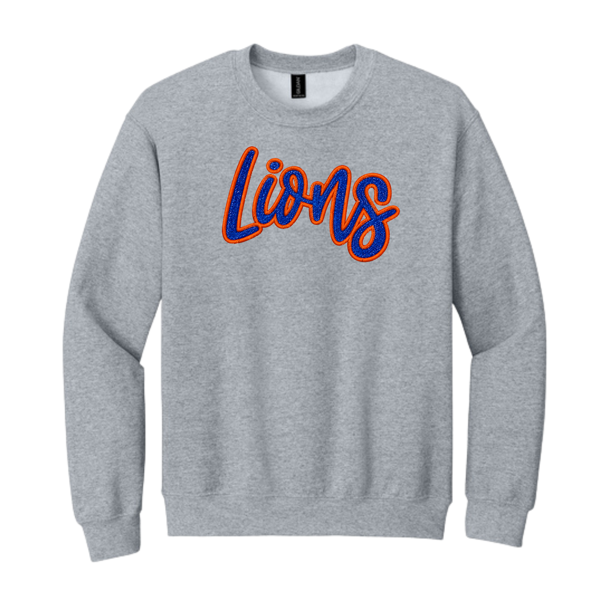 Lions blue glitter  — Sport Grey