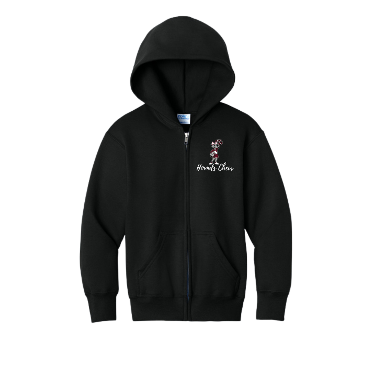 Hounds cheer girl 02 — Black
