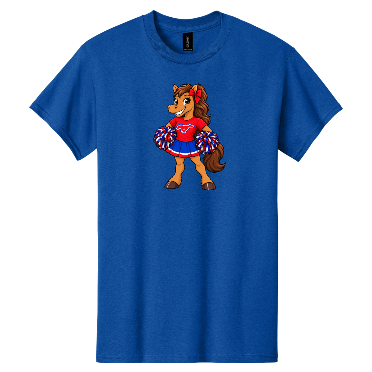 Mustang  cheerleader — Royal Blue