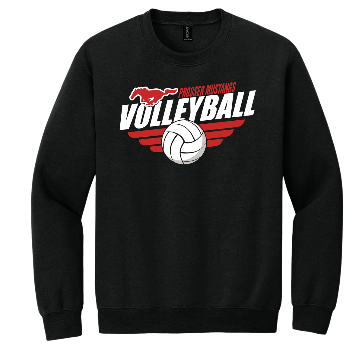 Prosser Volleyball 03 — Black