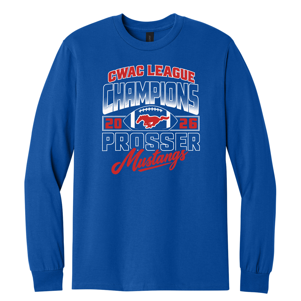 CWAC champs blue — Royal Blue