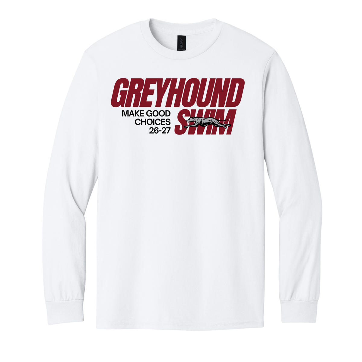 Greyhound Swim  — White